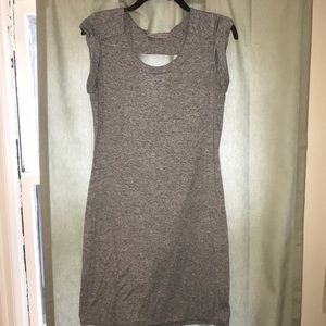 Comfortable athlete dress with open back